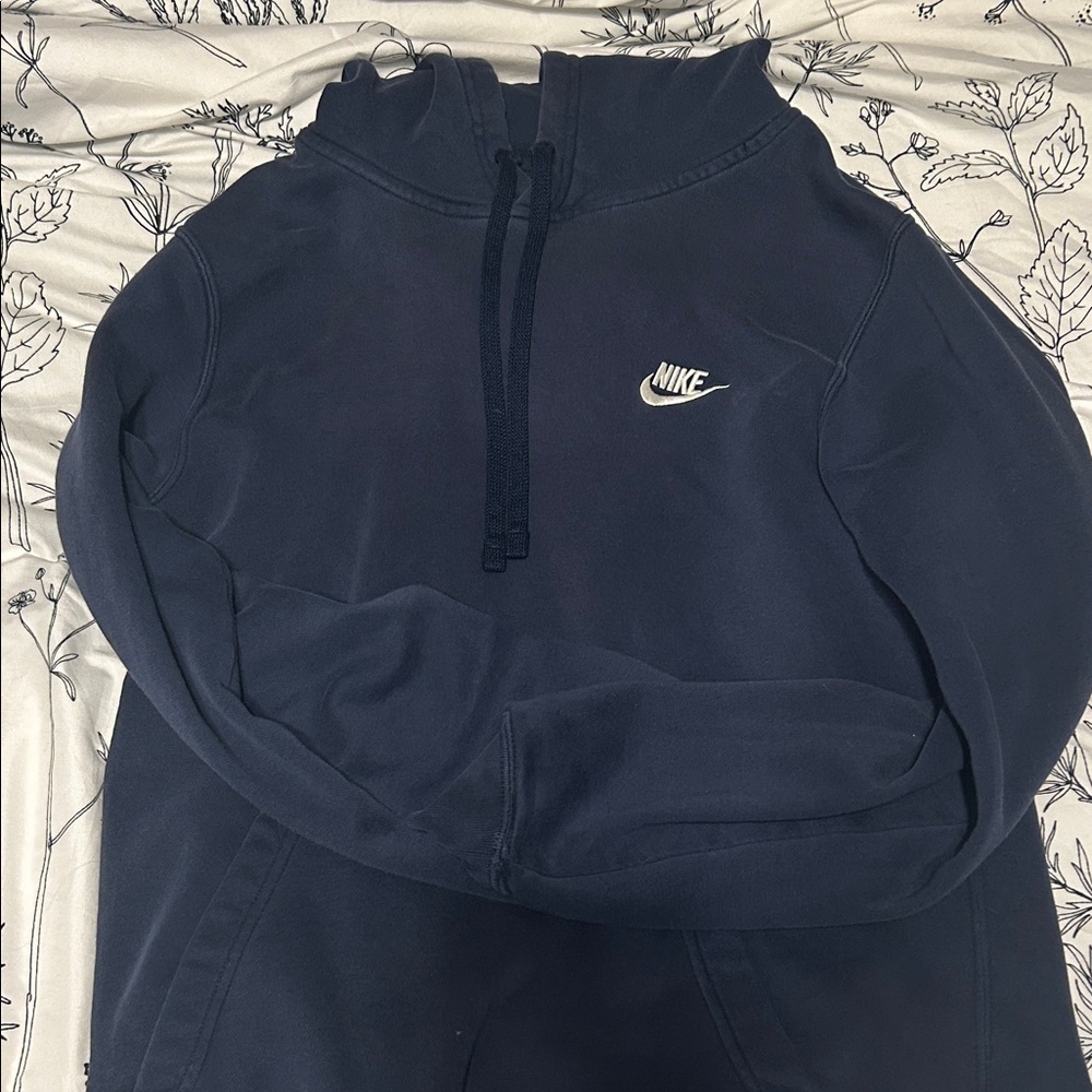 Nike Dark Blue Pullover with White Logo